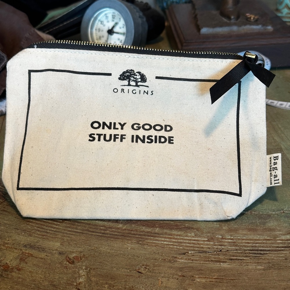 Origins Natural Canvas Toiletry Bag